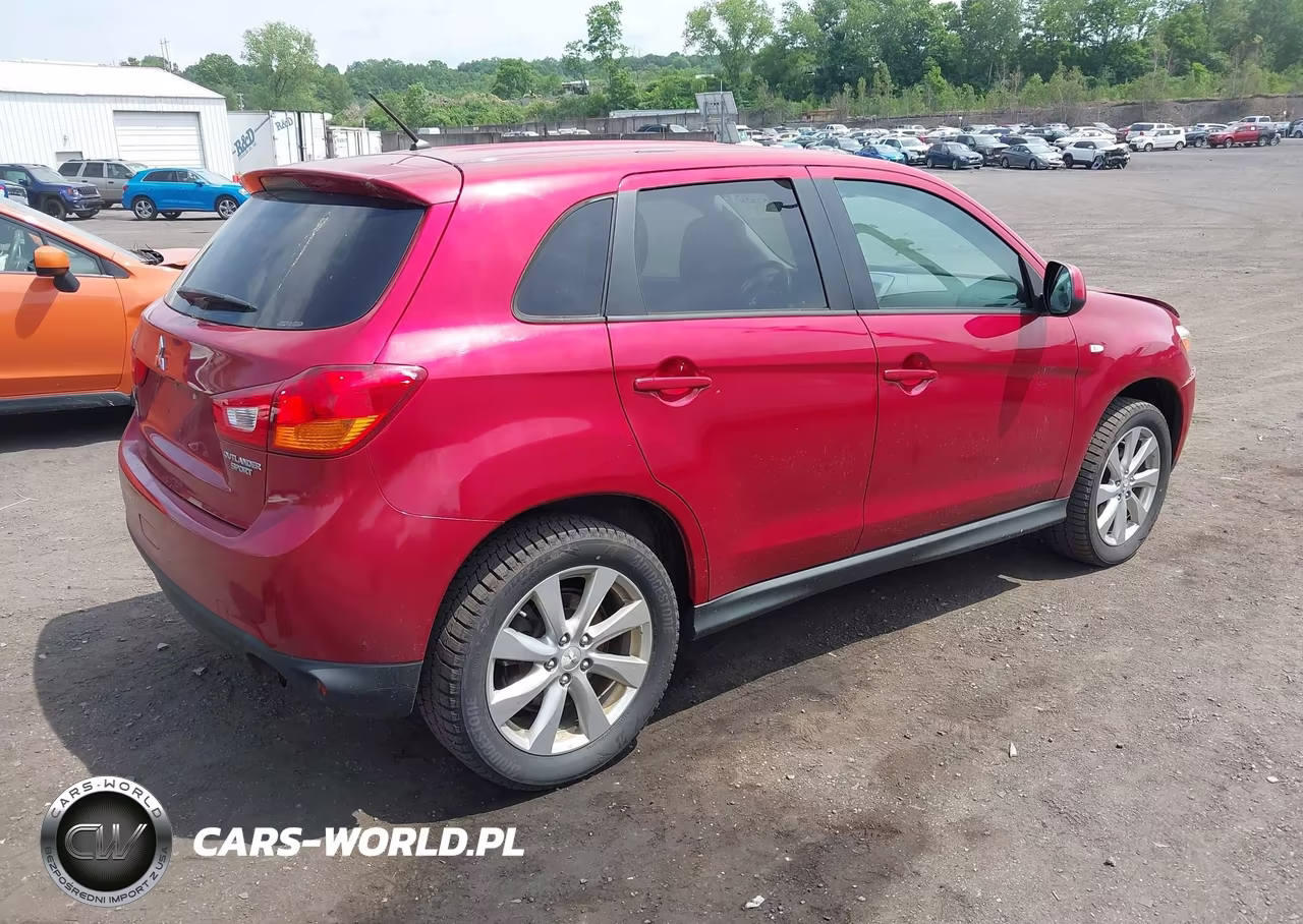 2015 Mitsubishi Outlander Sport Es VIN:4A4AR3AU8FE020563 - 4