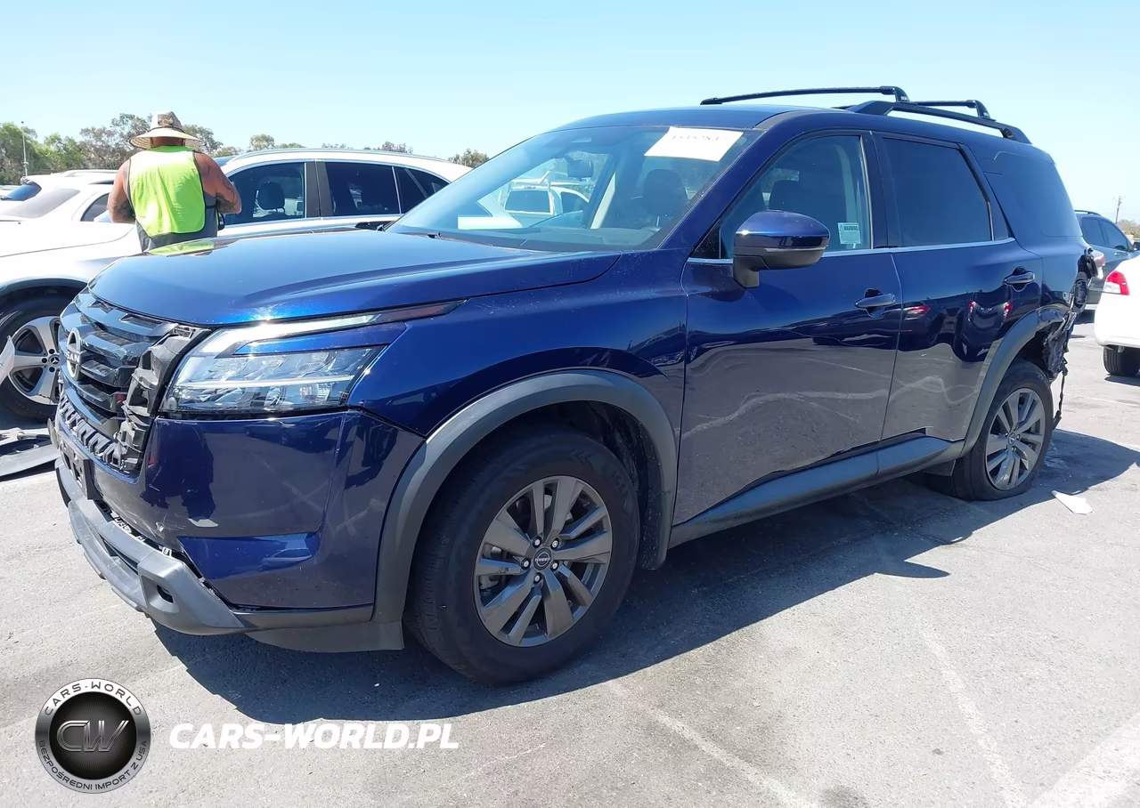 2022 Nissan Pathfinder Sv 2Wd VIN:5N1DR3BA0NC236647 - 2
