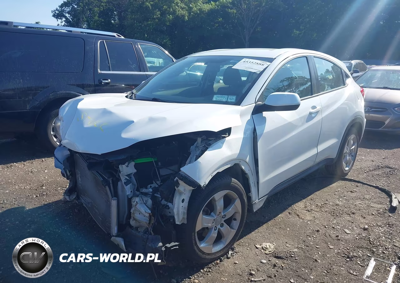 2016 Honda Hr-V Lx VIN:3CZRU6H34GM711716 - 2