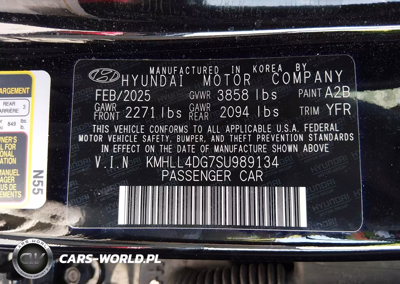 2025 Hyundai Elantra Se VIN:KMHLL4DG7SU989134 - 9