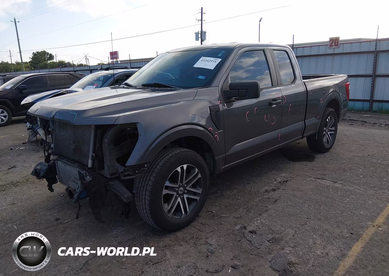 2023 Ford F-150 Xl VIN:1FTEX1CP3PKE37571 - 2