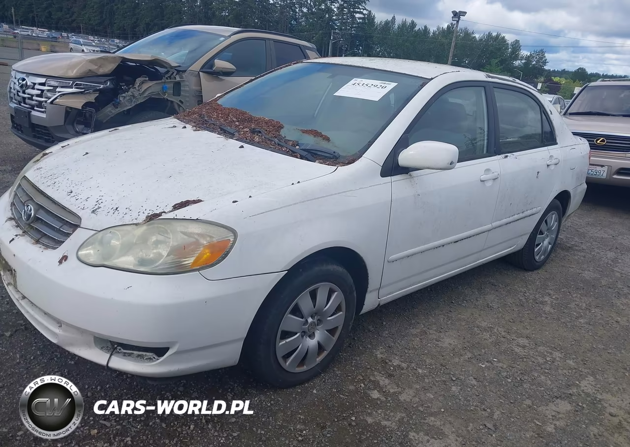 2004 Toyota Corolla Le VIN:1NXBR32E54Z318277 - 2
