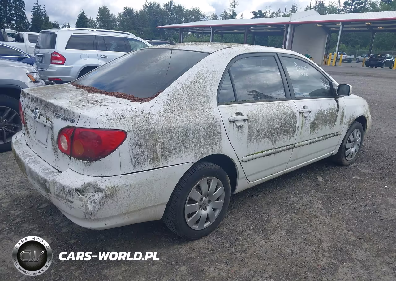 2004 Toyota Corolla Le VIN:1NXBR32E54Z318277 - 4