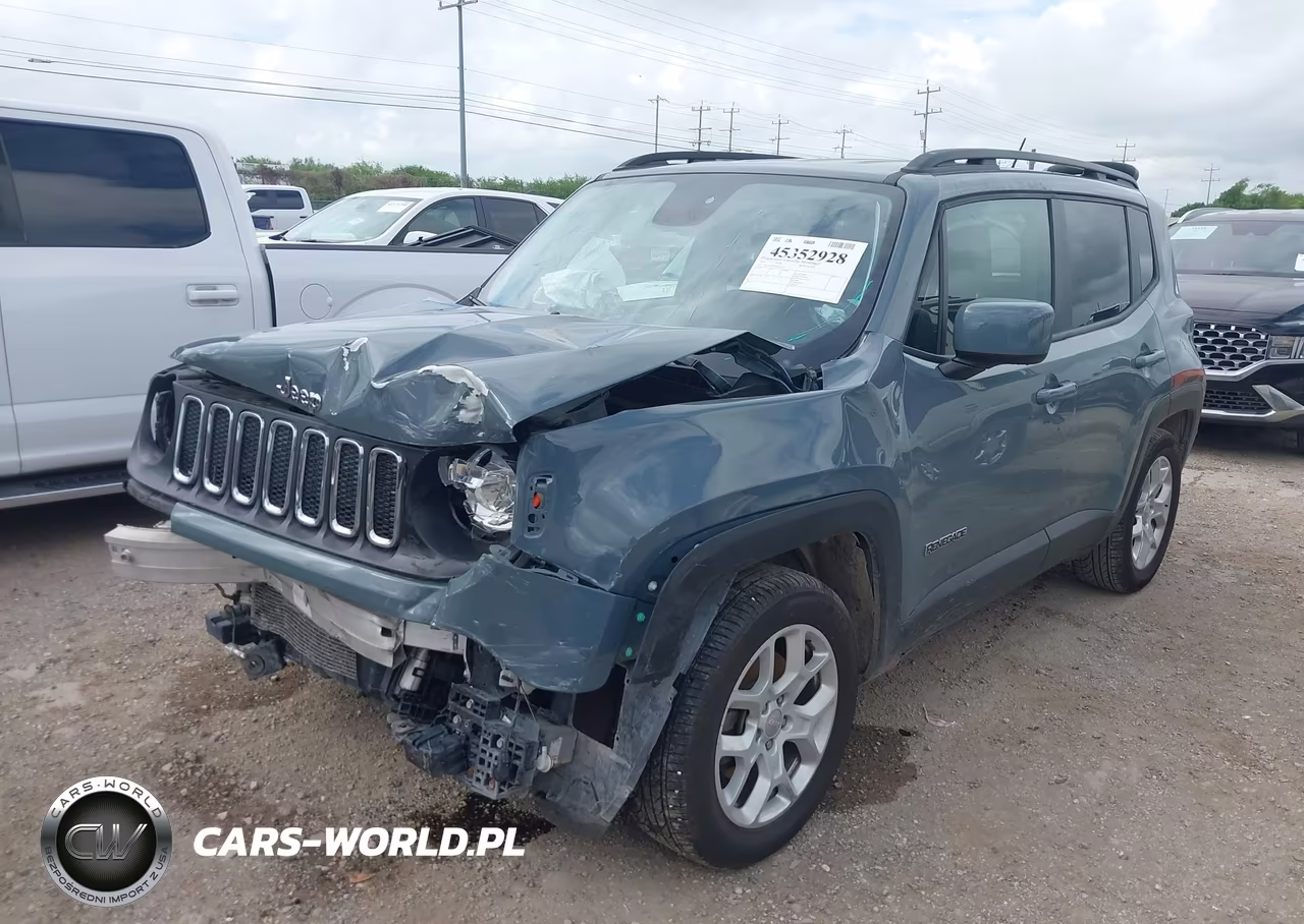 2017 Jeep Renegade Latitude Fwd VIN:ZACCJABB1HPG06119 - 2