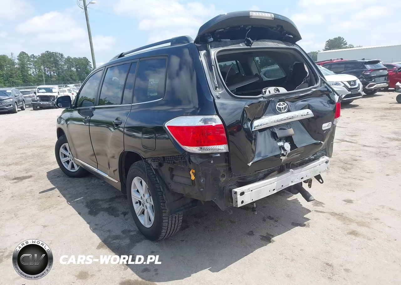 2013 Toyota Highlander Se V6 VIN:5TDBK3EH6DS267763 - 3