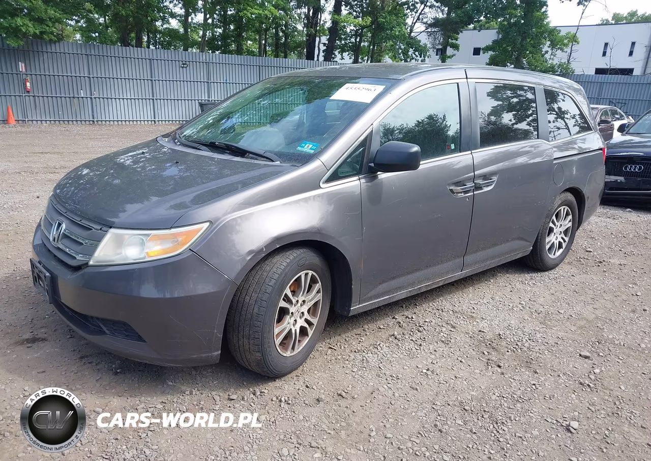 2013 Honda Odyssey Ex-L VIN:5FNRL5H66DB084451 - 2