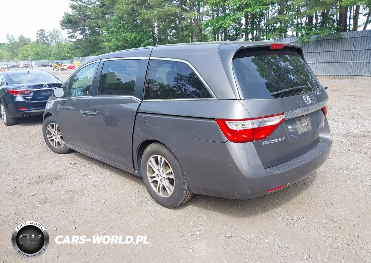 2013 Honda Odyssey Ex-L VIN:5FNRL5H66DB084451 - 3