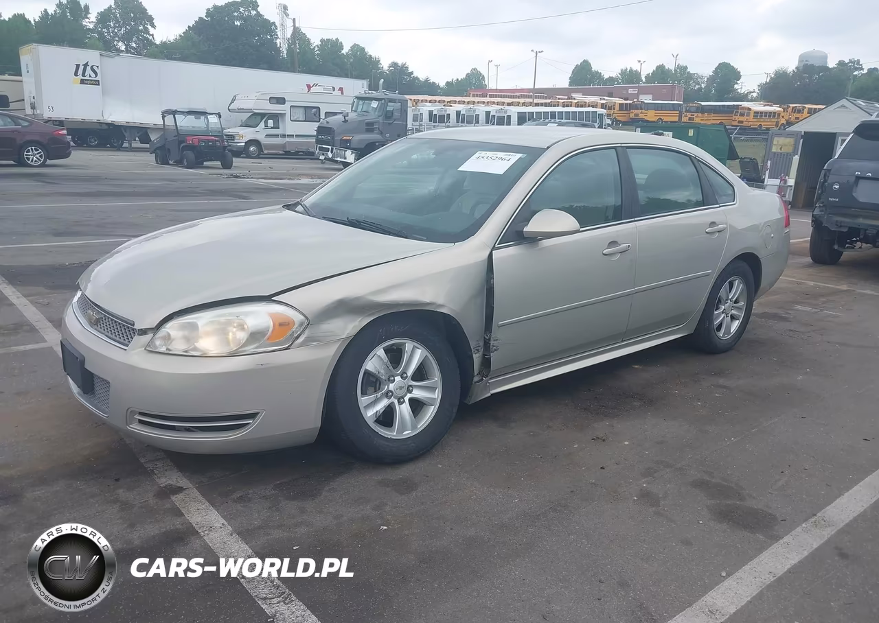2012 Chevrolet Impala Ls VIN:2G1WF5E34C1148257 - 2
