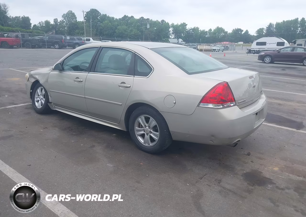 2012 Chevrolet Impala Ls VIN:2G1WF5E34C1148257 - 3