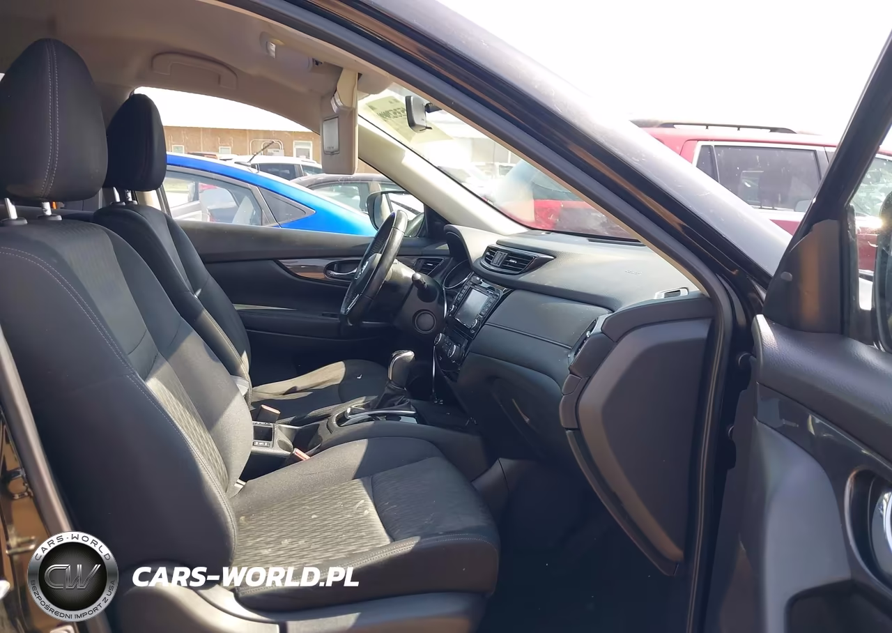 2017 Nissan Rogue Sv VIN:JN8AT2MT0HW405879 - 5