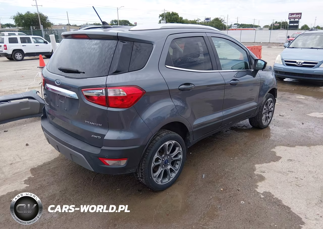 2018 Ford Ecosport Titanium VIN:MAJ6P1WL7JC201574 - 4