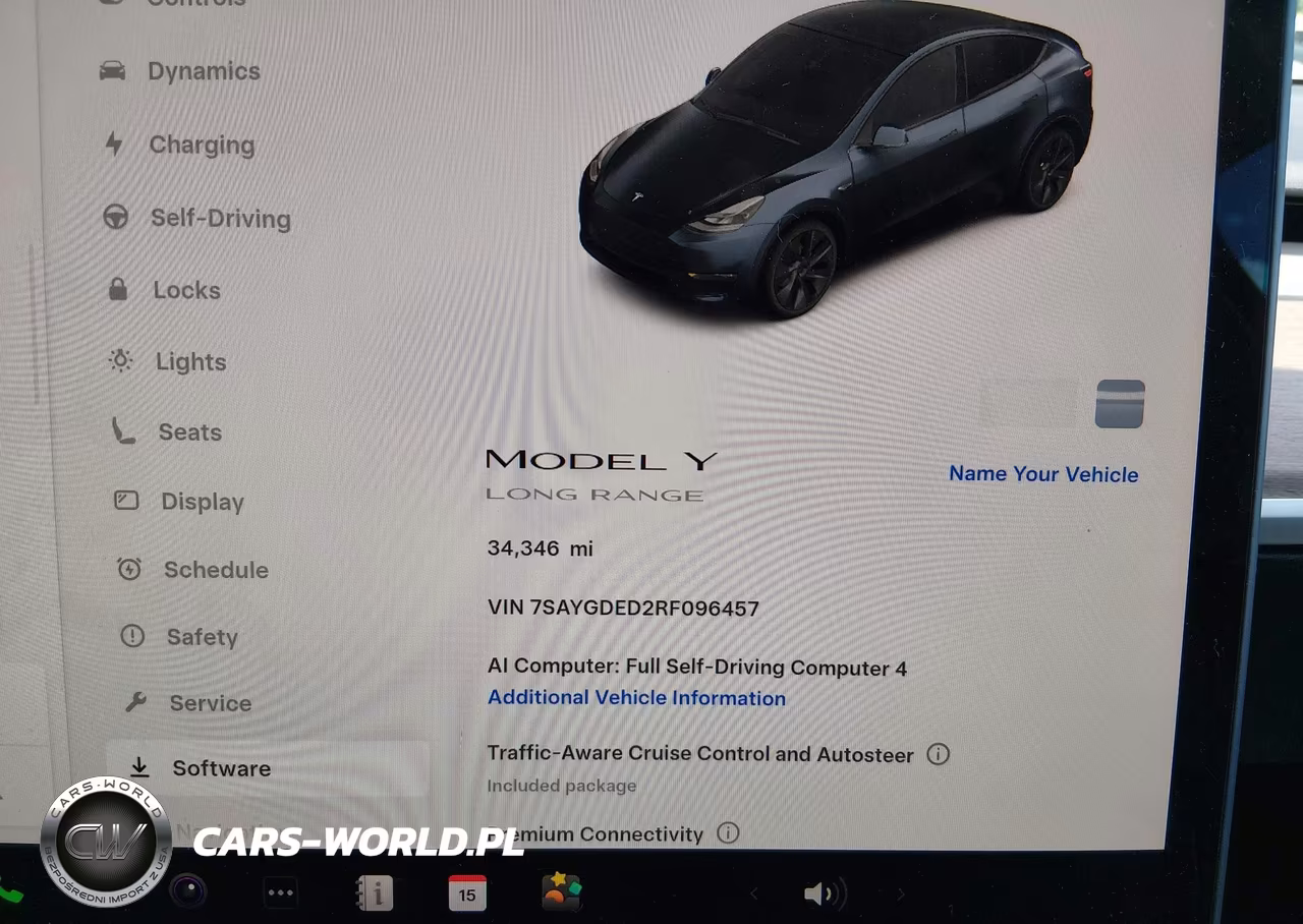 2024 Tesla Model Y Long Range Single Motor Rear-Wheel Drive-Rwd VIN:7SAYGDED2RF096457 - 7