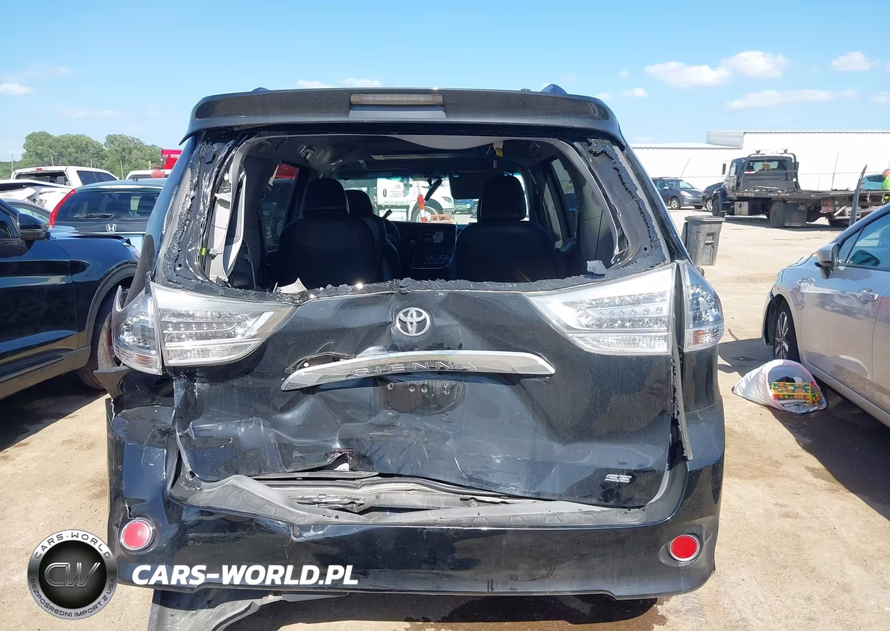 2017 Toyota Sienna Se Premium 8 Passenger VIN:5TDXZ3DC6HS861802 - 16