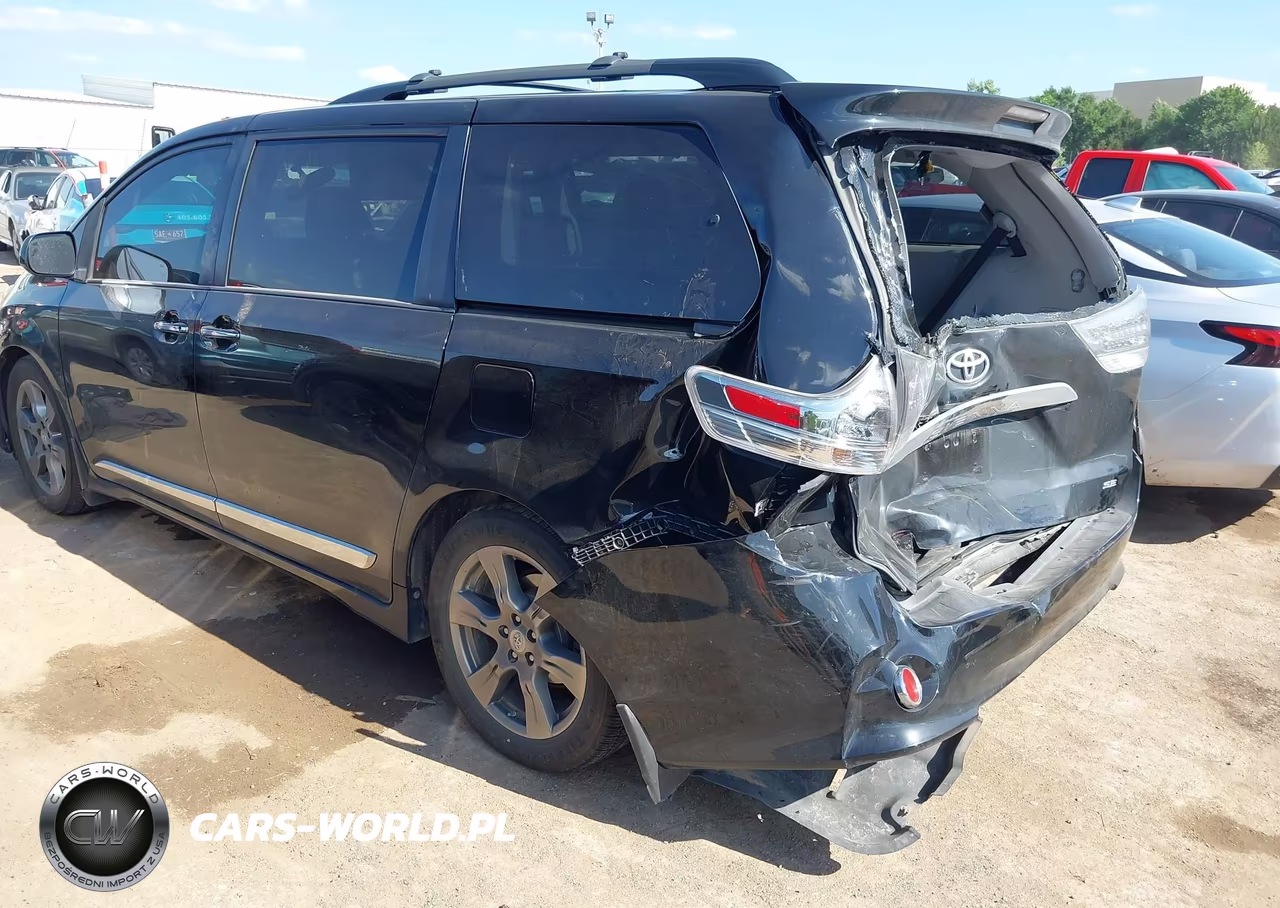 2017 Toyota Sienna Se Premium 8 Passenger VIN:5TDXZ3DC6HS861802 - 3