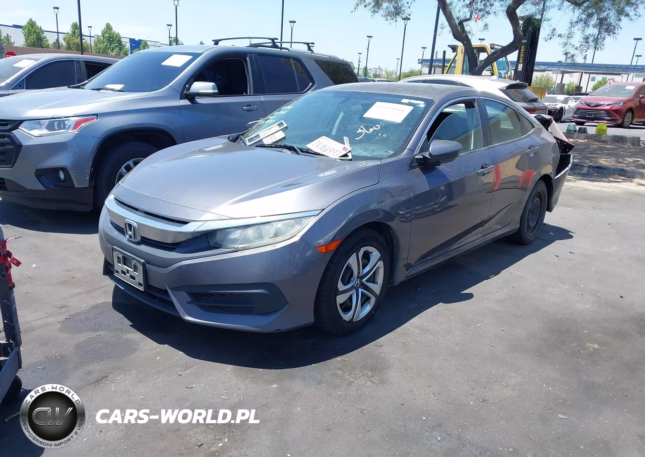 2016 Honda Civic Lx VIN:2HGFC2F55GH564928 - 2