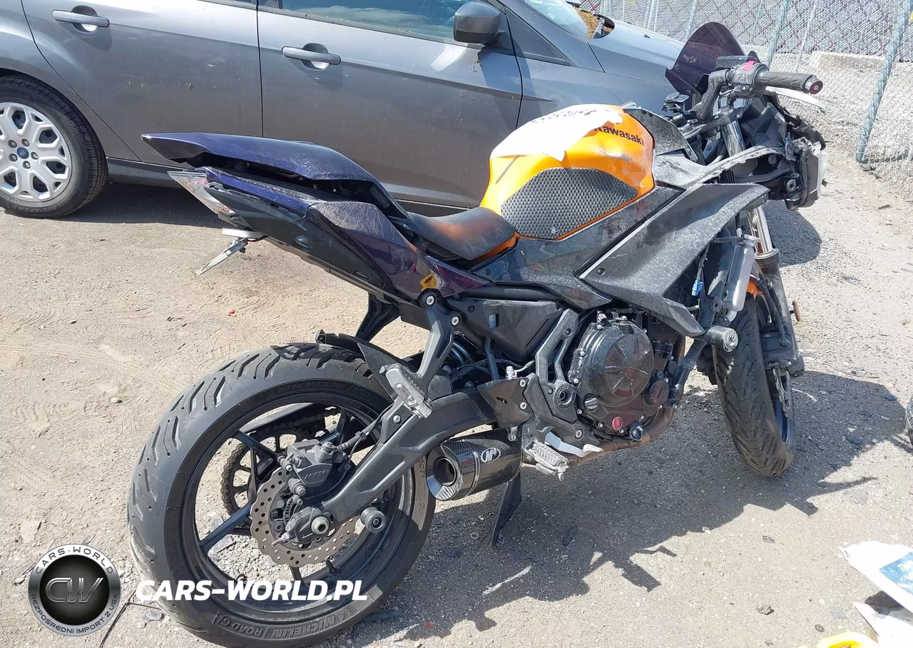 2025 Kawasaki Ex650 P VIN:ML5EXEP18SDAE4216 - 4