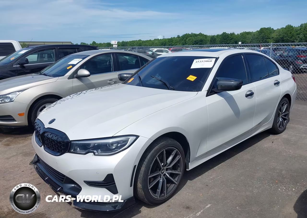 2021 BMW 330I xDrive VIN:3MW5R7J07M8B96210 - 2