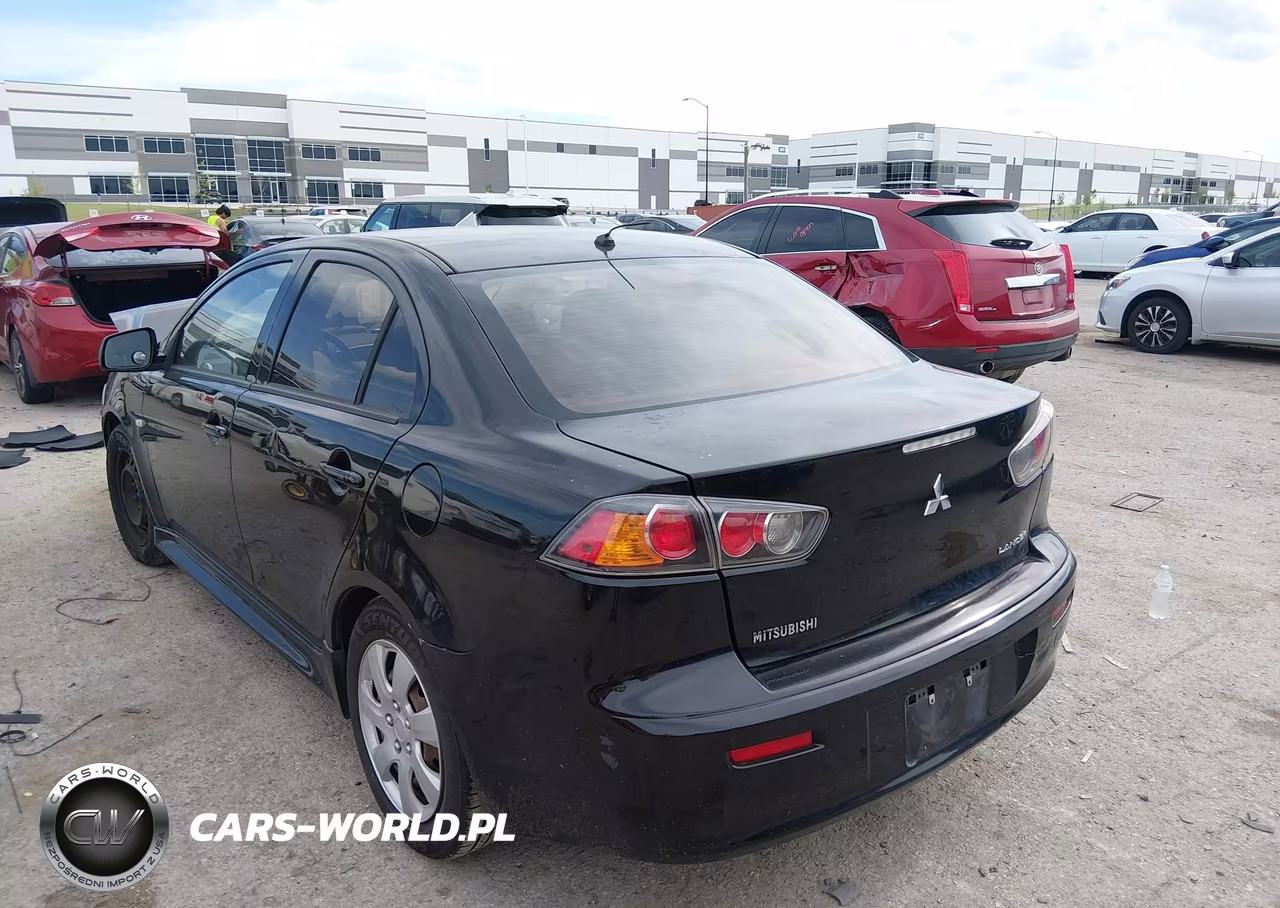 2014 Mitsubishi Lancer Es VIN:JA32U2FU6EU015216 - 3