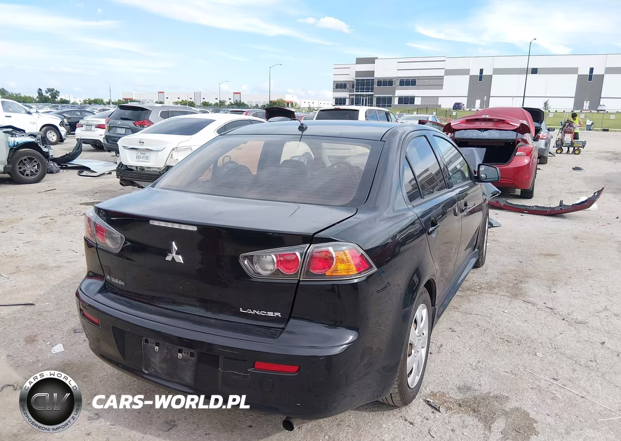 2014 Mitsubishi Lancer Es VIN:JA32U2FU6EU015216 - 4