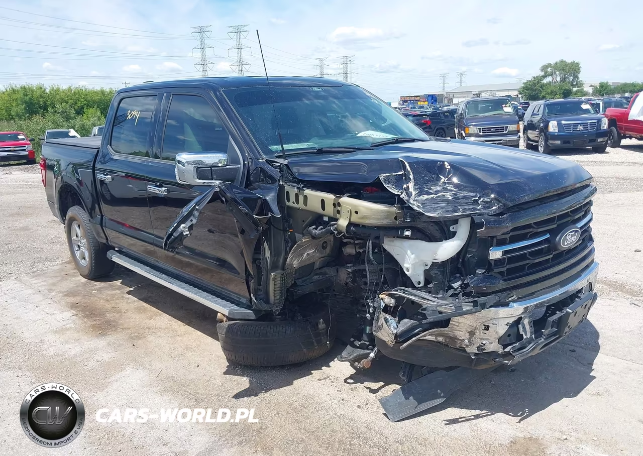 2024 Ford F-150 Xlt VIN:1FTFW3L58RKE85412 - 1