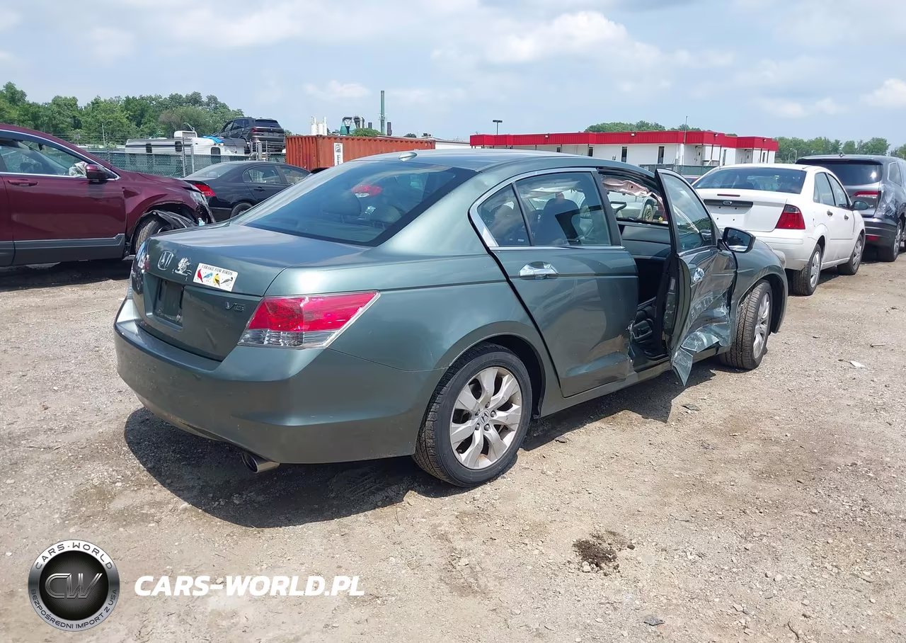 2008 Honda Accord 3.5 Ex-L VIN:1HGCP36898A041631 - 4