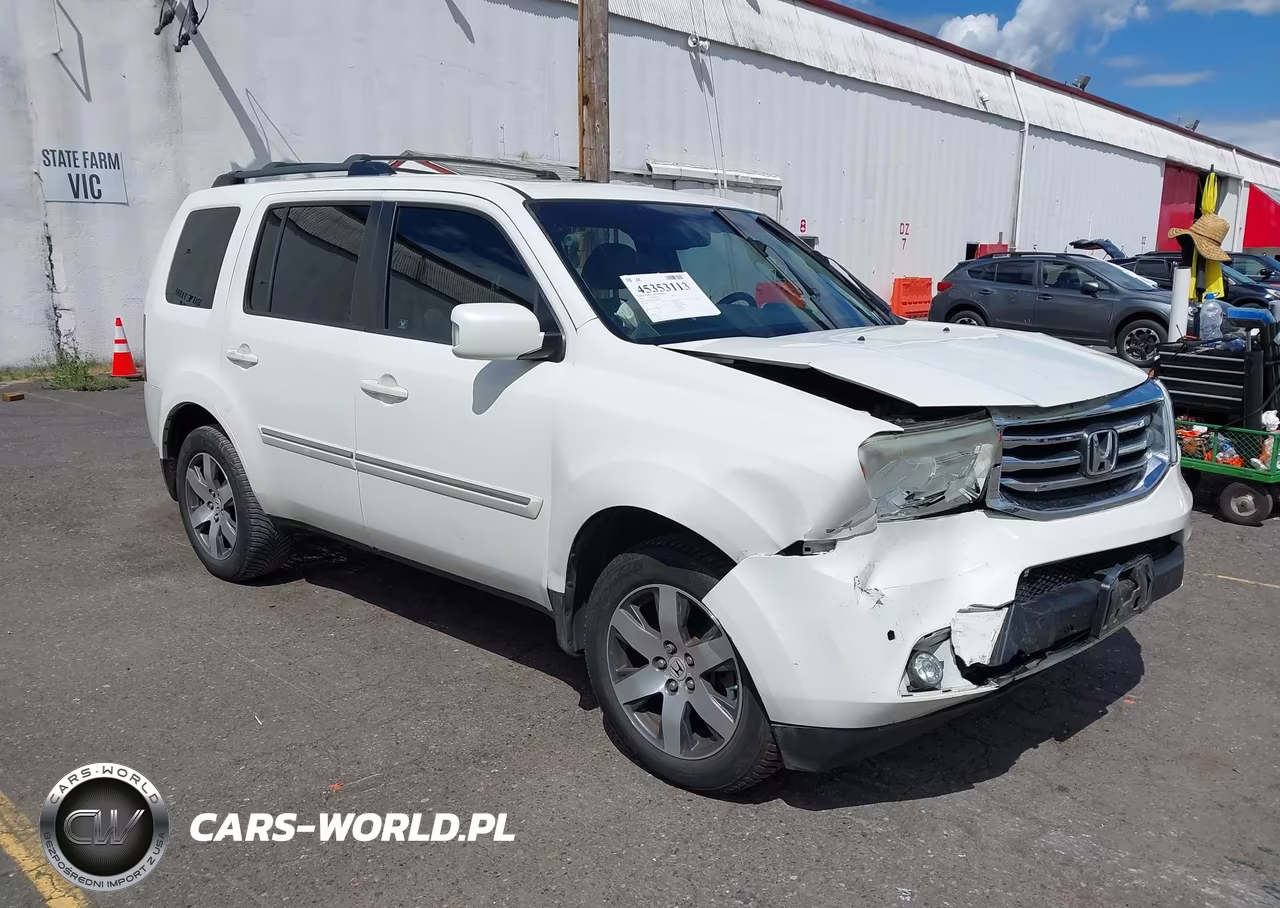 2012 Honda Pilot Touring – zdjęcie 1 z 16