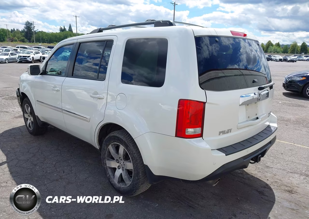 2012 Honda Pilot Touring VIN:5FNYF4H98CB044880 - 3