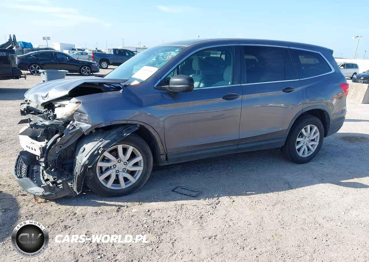 2020 Honda Pilot 2Wd Lx VIN:5FNYF5H12LB006481 - 2