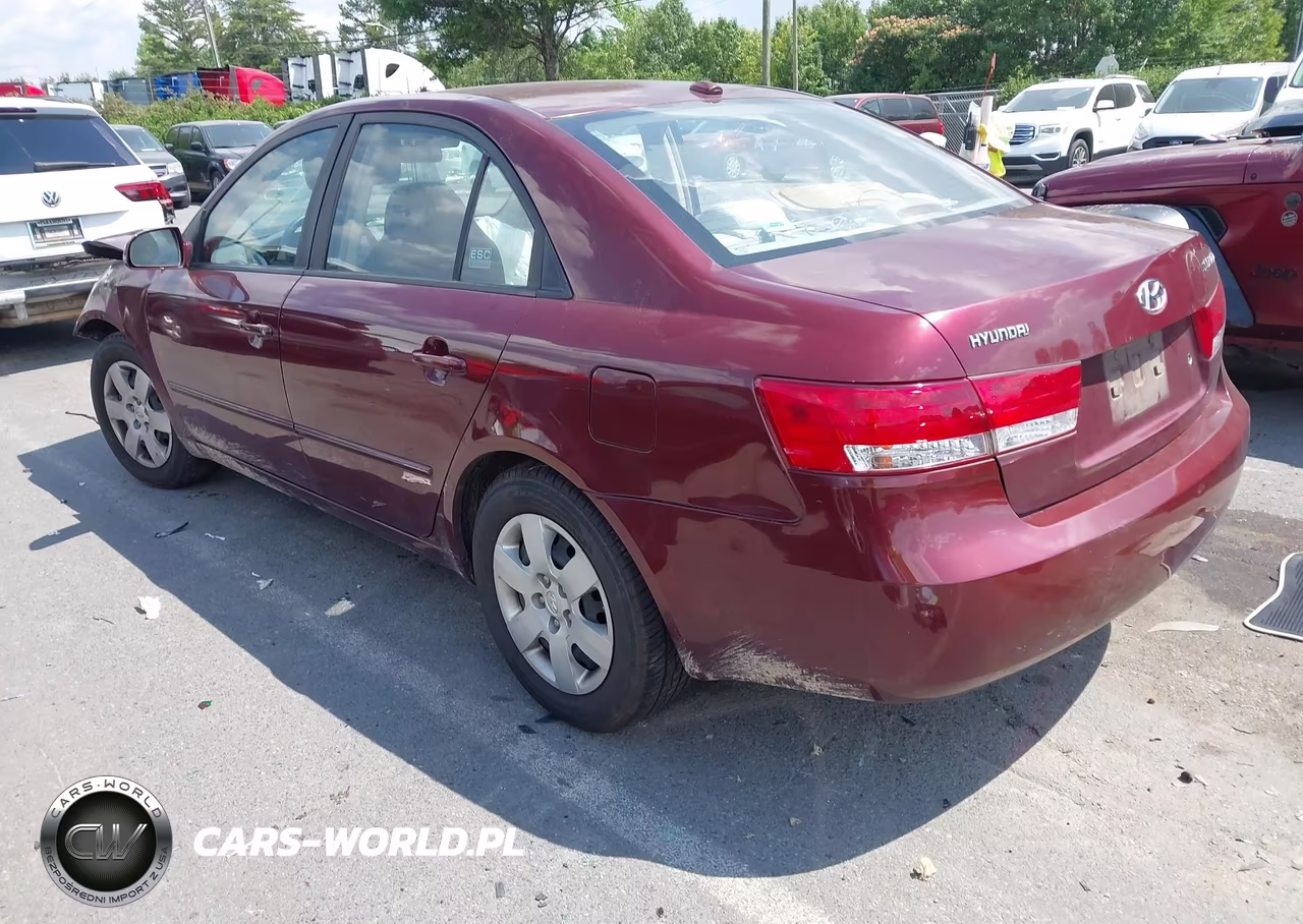 2008 Hyundai Sonata Gls VIN:5NPET46CX8H325727 - 3