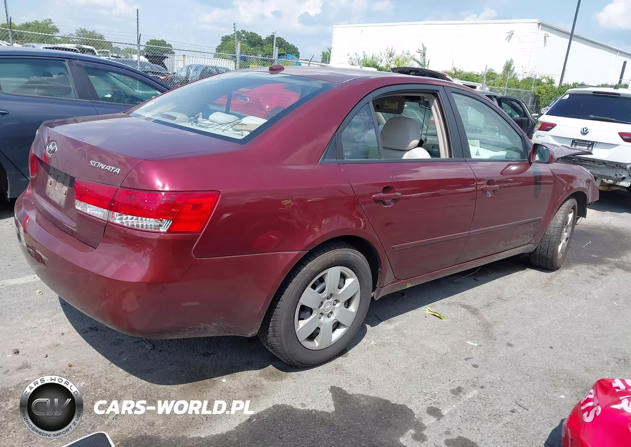 2008 Hyundai Sonata Gls VIN:5NPET46CX8H325727 - 4