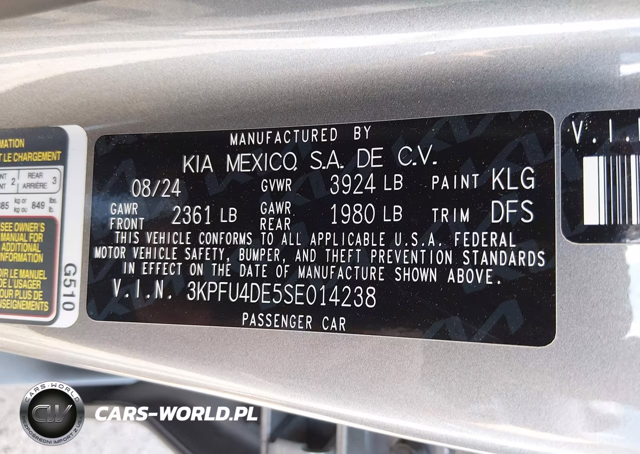2025 Kia K4 Ex VIN:3KPFU4DE5SE014238 - 9