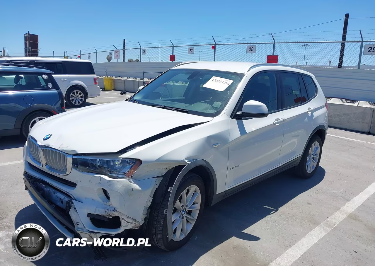 2015 BMW X3 xDrive28I VIN:5UXWX9C57F0D54769 - 2