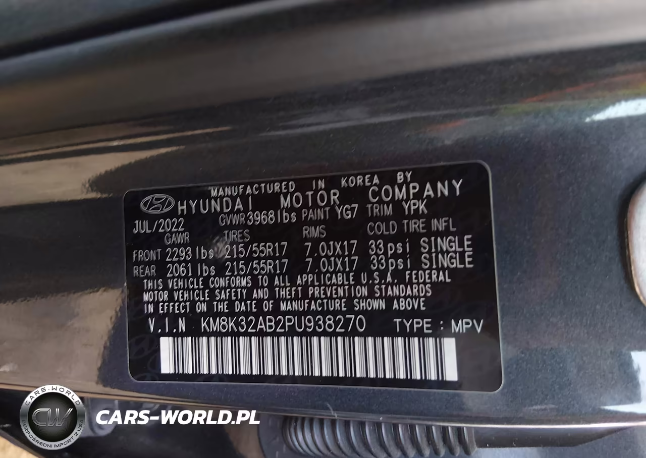 2023 Hyundai Kona Sel VIN:KM8K32AB2PU938270 - 9