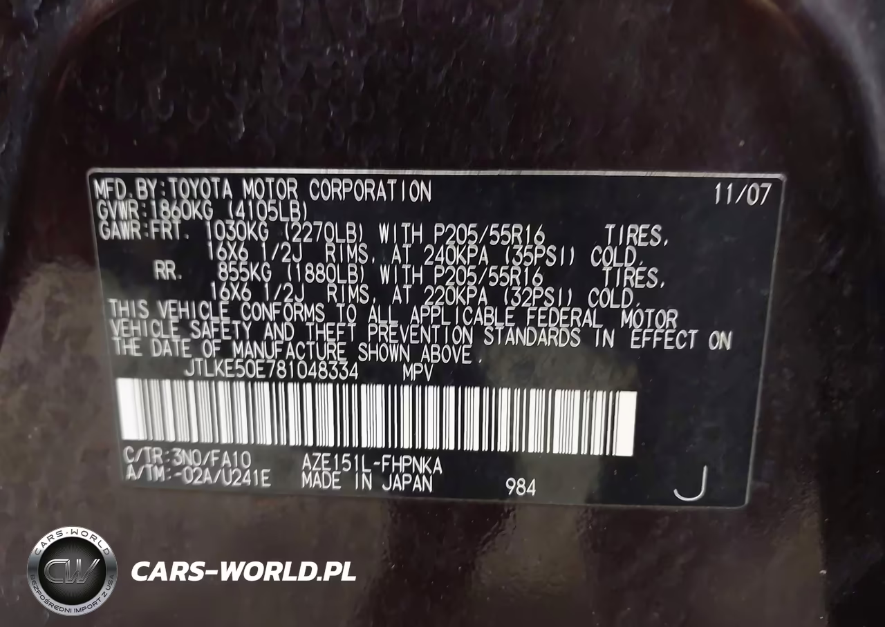 2008 Scion Xb VIN:JTLKE50E781048334 - 9