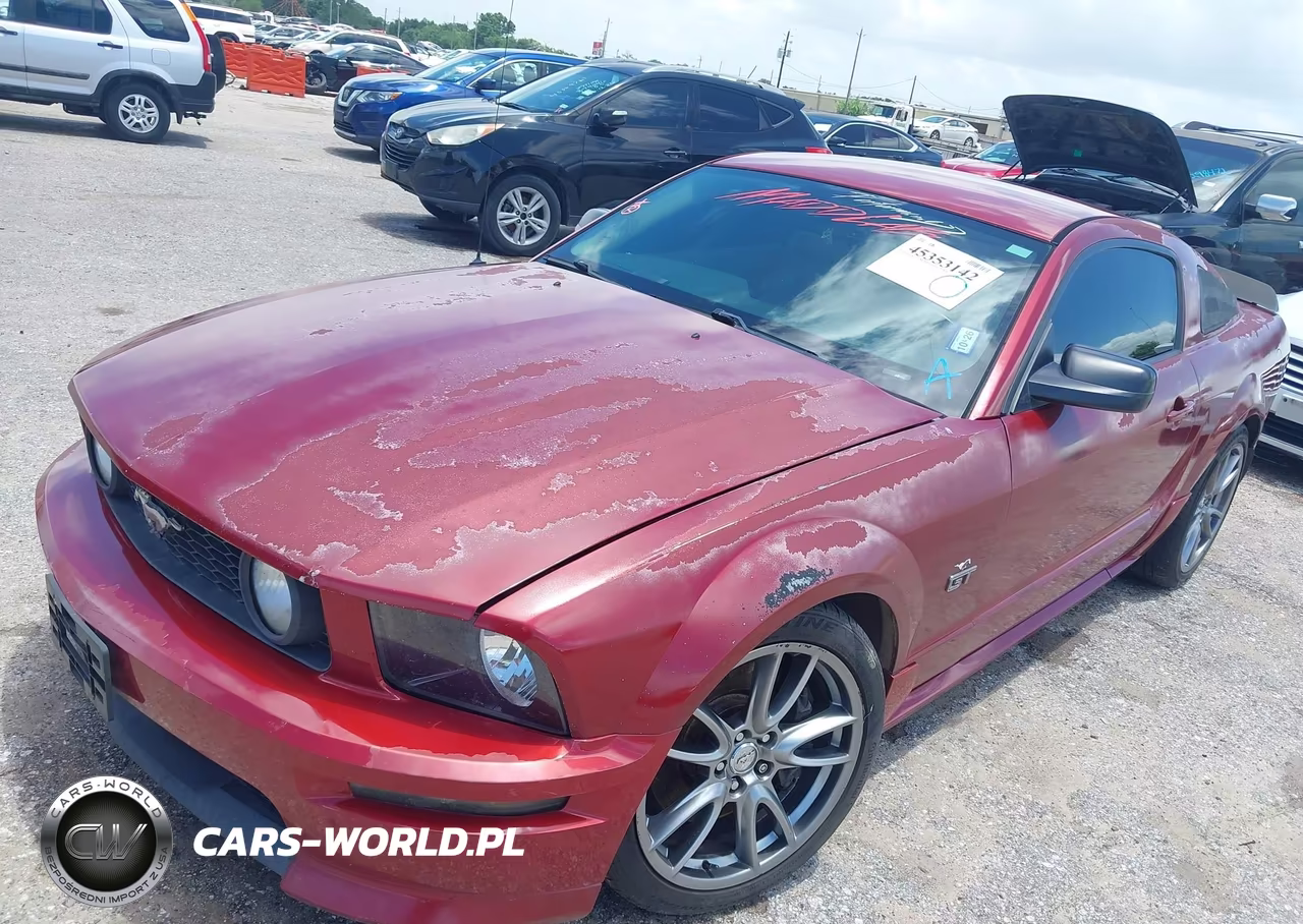 2008 Ford Mustang Gt Deluxe-Gt Premium VIN:1ZVHT82H785110602 - 2