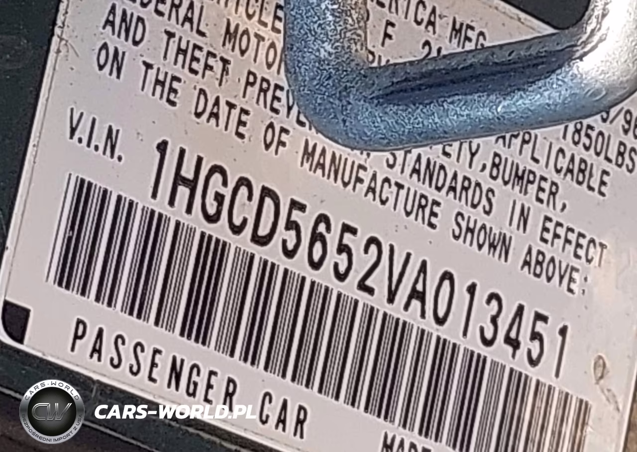 1997 Honda Accord Ex VIN:1HGCD5652VA013451 - 9