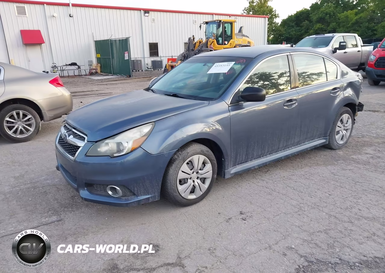2014 Subaru Legacy 2.5I VIN:4S3BMBA69E3030499 - 2