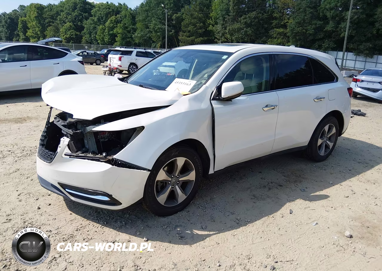 2014 Acura Mdx VIN:5FRYD4H20EB014699 - 2