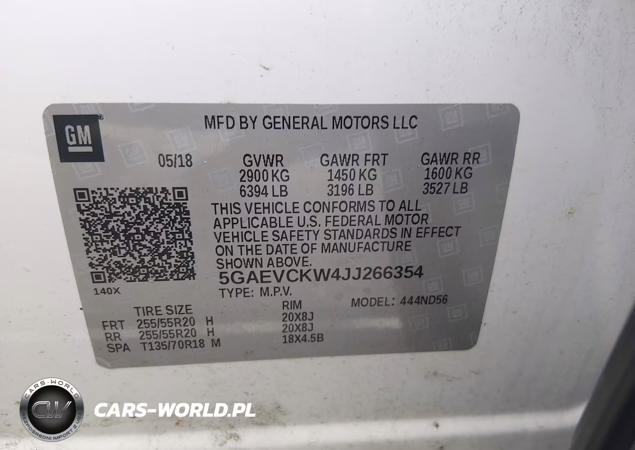 2018 Buick Enclave Avenir VIN:5GAEVCKW4JJ266354 - 9