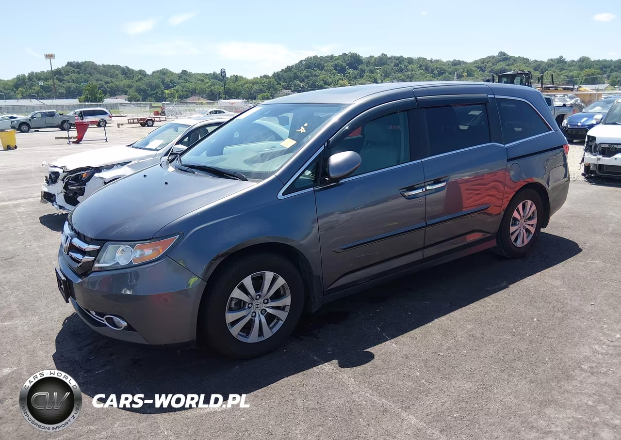 2017 Honda Odyssey Ex-L VIN:5FNRL5H68HB000099 - 2