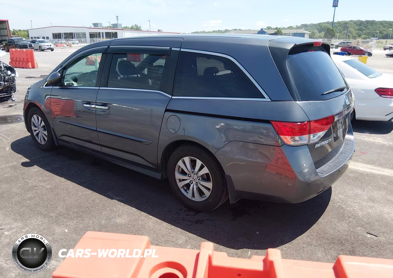 2017 Honda Odyssey Ex-L VIN:5FNRL5H68HB000099 - 3