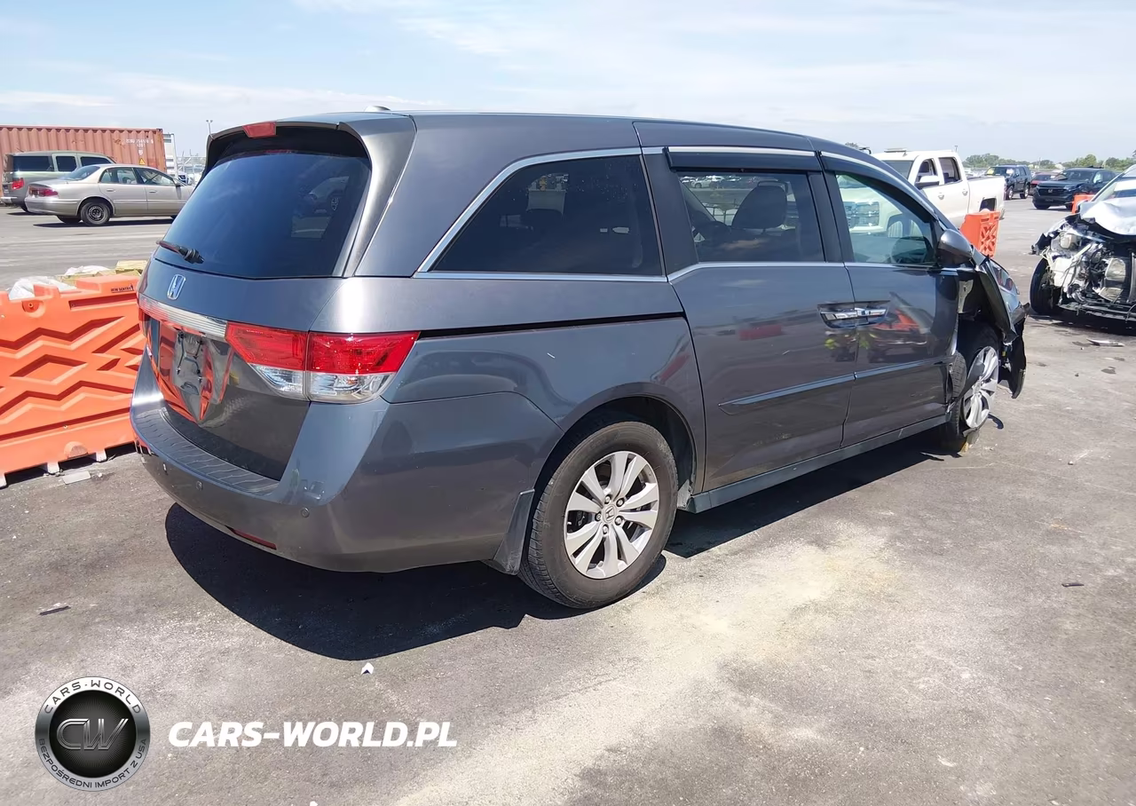 2017 Honda Odyssey Ex-L VIN:5FNRL5H68HB000099 - 4