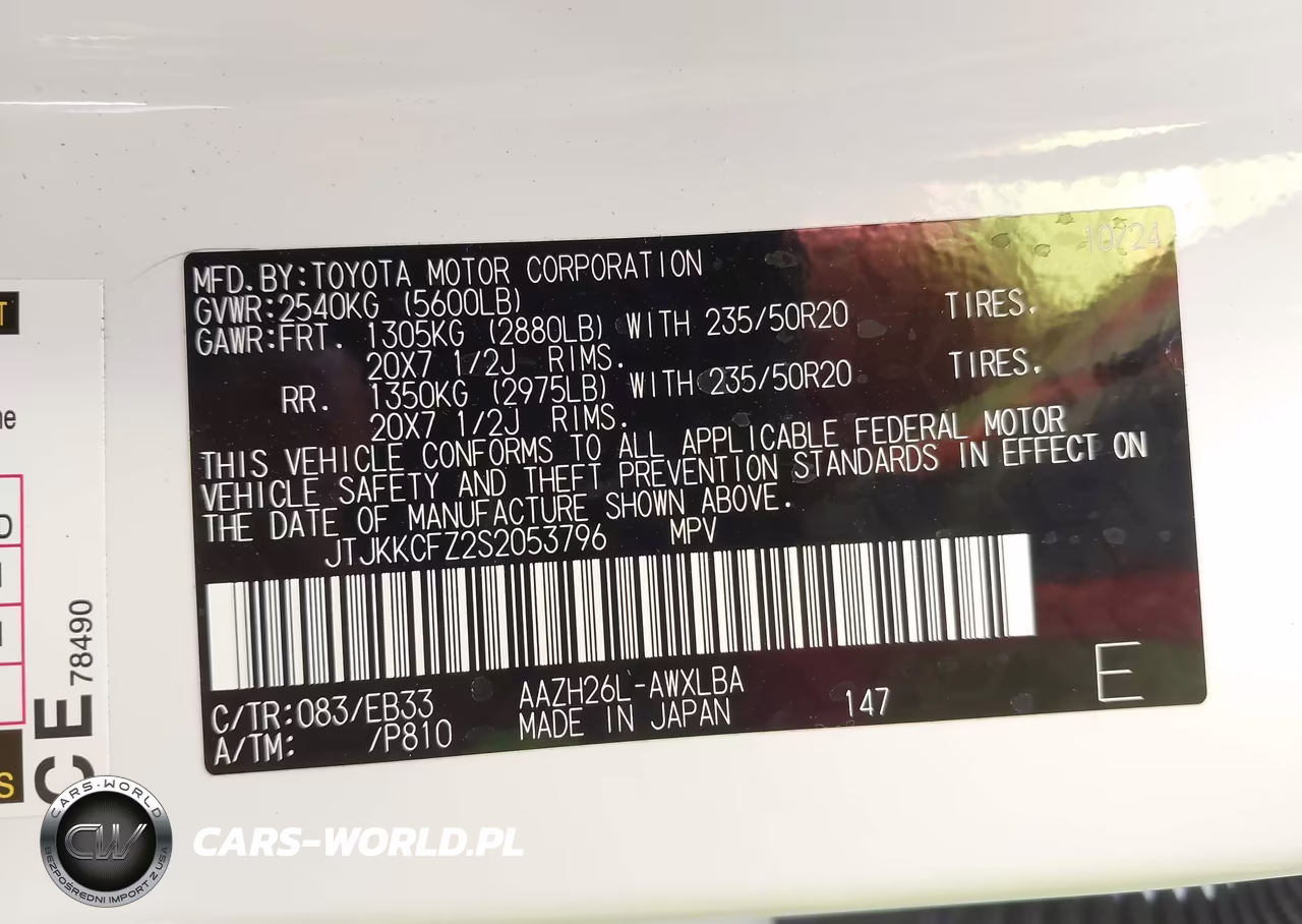 2025 Lexus Nx 450H+ F Sport Handling VIN:JTJKKCFZ2S2053796 - 9
