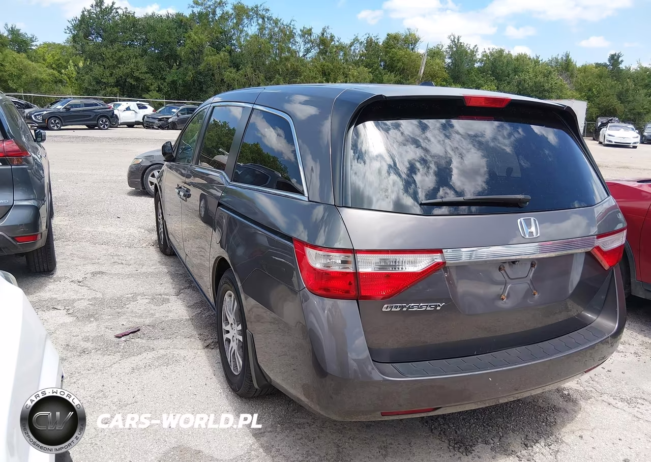 2012 Honda Odyssey Ex-L VIN:5FNRL5H65CB026278 - 3