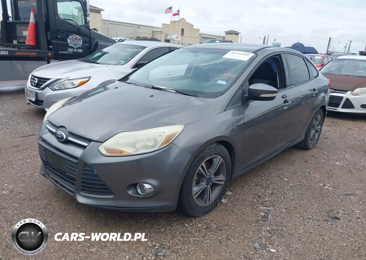 2014 Ford Focus Se VIN:1FADP3F22EL340835 - 2