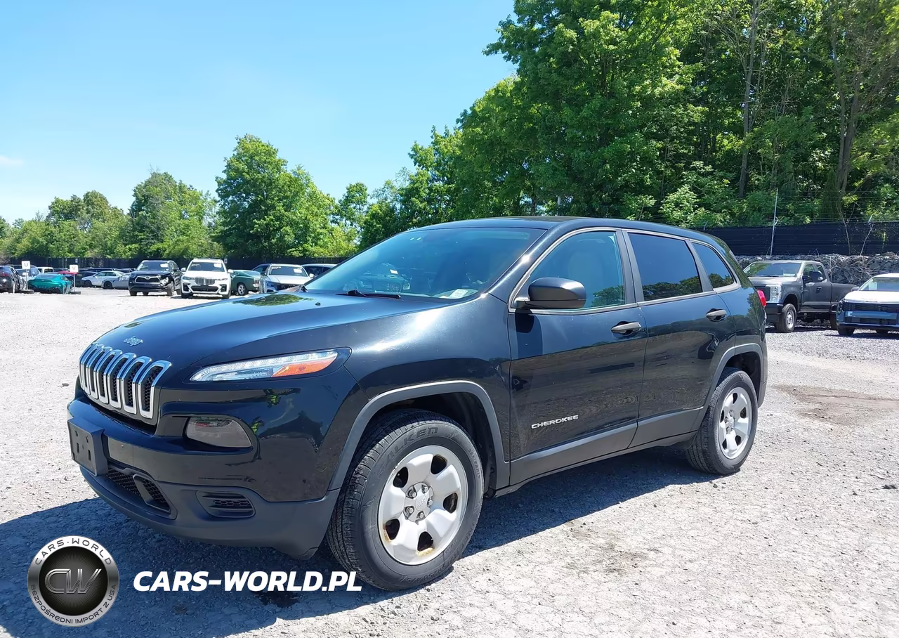 2017 Jeep Cherokee Sport 4X4 VIN:1C4PJMAB7HW542224 - 2
