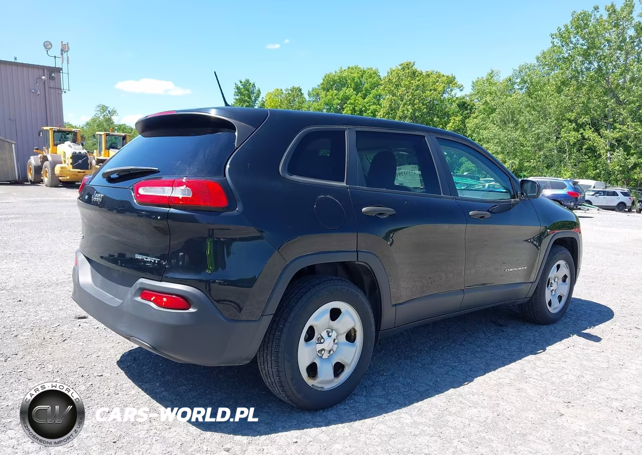 2017 Jeep Cherokee Sport 4X4 VIN:1C4PJMAB7HW542224 - 4