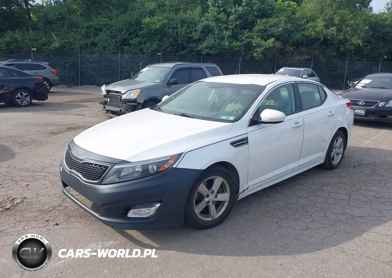 2015 Kia Optima Lx VIN:KNAGM4A70F5598735 - 2