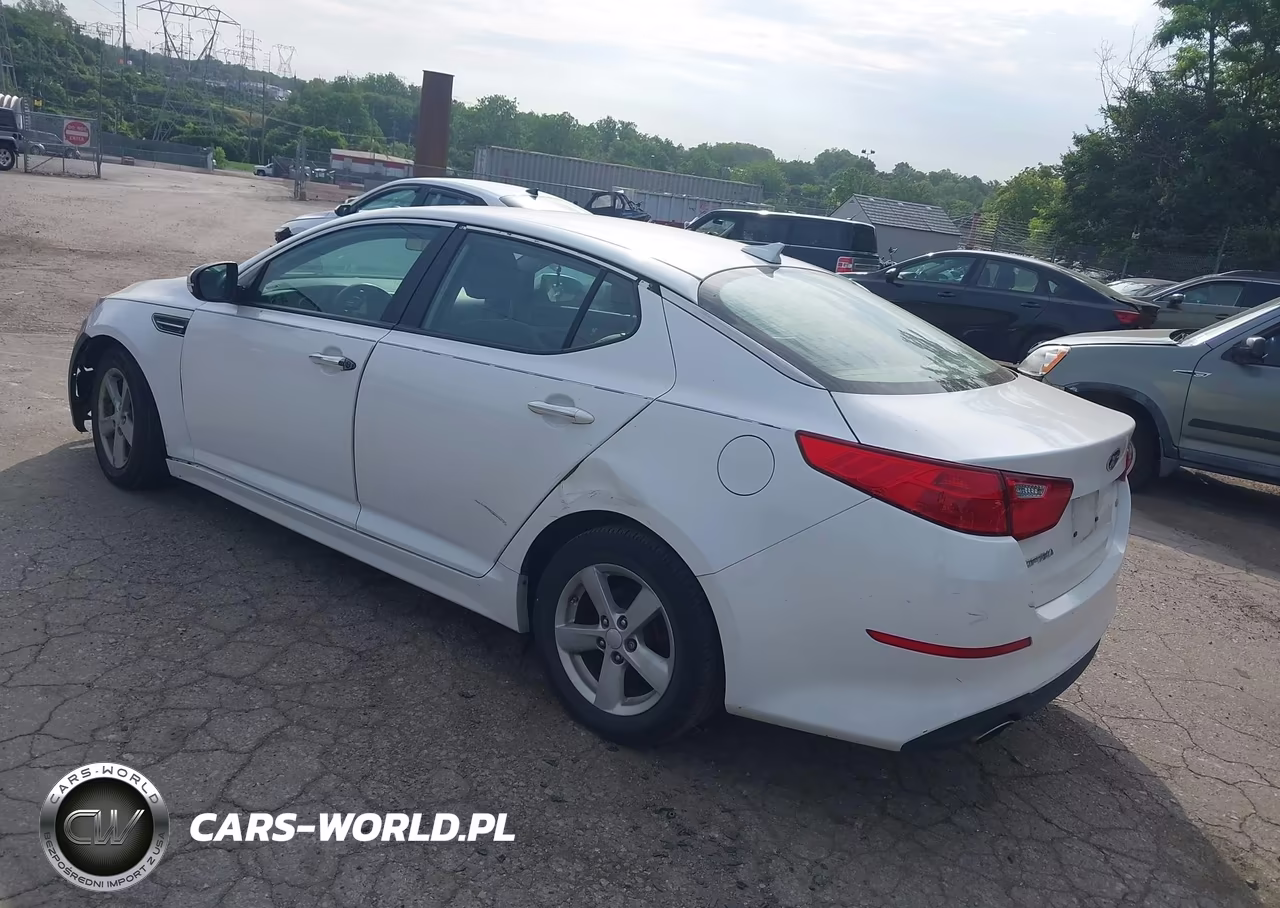 2015 Kia Optima Lx VIN:KNAGM4A70F5598735 - 3