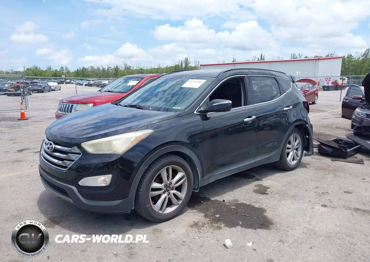 2014 Hyundai Santa Fe Sport 2.0L Turbo VIN:5XYZU3LA7EG191676 - 2